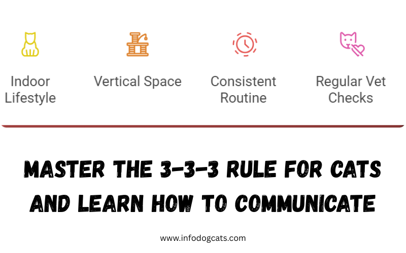 Master the 3-3-3 rule for cats and learn how to communicate