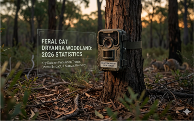 Feral cat monitoring Dryandra Woodland 2026 stats